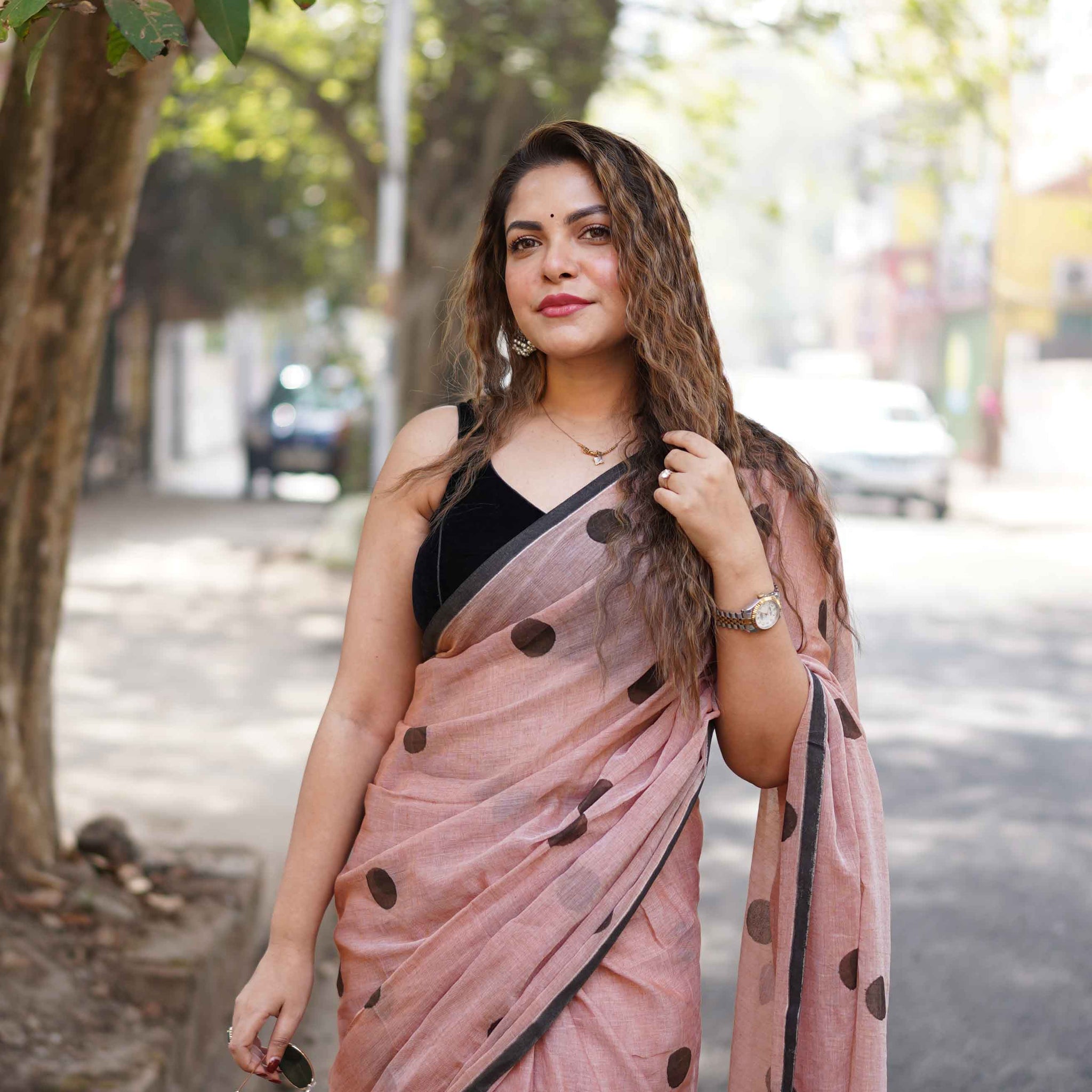 SRIJA beige/black